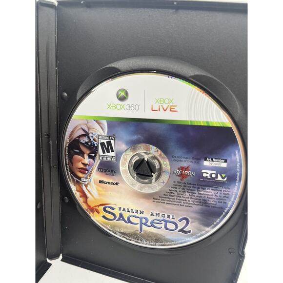 Fallen Angel Sacred 2 (Microsoft Xbox 360 2009) - Tested - Picture 2 of 4